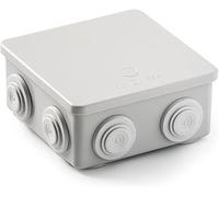 Famatel - Boitier étanche IP55 | Couvercle avec vis | Avec cônes | 100 x 100 x 45 | Gris (Lot de 5)