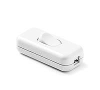 Famatel - Interrupteur pas 2 A-250 V blanc (blister)