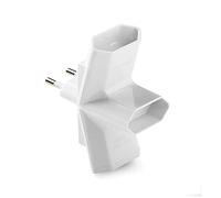 FAMATEL m111749 Adaptateur bipolaire mixte 10 A 250 V 1217 - 3 prises