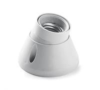 Famatel M111822 Abat-jour Zocalo E-27 Blanc Réglable