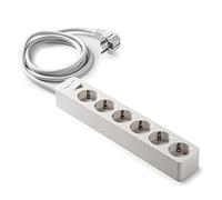 FAMATEL m115824 Base bipolaire 10 - 16 A 250 V prise de terre latéral 6 prises interrupteur