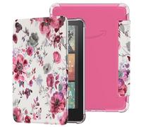 Famavala Étui transparent pour Amazon Kindle Paperwhite 7" (12ème génération, sortie en 2024) et Kindle Colorsoft Signature Edition (1ère génération), veille/réveil automatique, ne convient pas aux