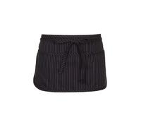 FAME Tablier 3 poches F9-34 L x 58,4 cm l - 65/35 Poly/coton sergé - Tablier de serveuse/serveur - Taille unique - Unisexe (taille unique, rayures noires)