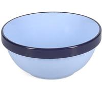Fameilleur Duo Bol Grès Bleu Lot de 4, 15,5xH6,5cm | Émail Non Réactif