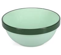 Fameilleur Duo Bol Grès Vert Lot de 4, 15,5xH6,5cm | Émail Non Réactif