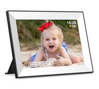 Fameo Cadre Photo numérique WiFi avec écran Tactile IPS 10,1" 1280 x 800, Chargement Facile à partir du téléphone 32 Go, Rotation Automatique Pohto/vidéo par Cadre Photo électronique, Meilleur Cadeau
