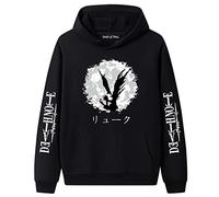 famesale Death Note Hoodie Anime Ryuk Cosplay Costume Imprimé À Manches Longues Sweat À Capuche Pull pour Femmes Hommes