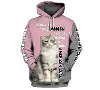 famesale Le Temps passé avec Bengal n'est jamais Perdu Sweat à Capuche imprimé en 3D Pull Unisexe Animaux Sweats à Capuche rigolos Casual Streetwear Tracksuit
