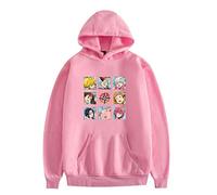 famesale Les Sept péchés capitaux Sweats à Capuche Anime Les Sept péchés capitaux Elizabeth Liones Meliodas Pull Sweat à Capuche pour Hommes Femmes Adolescents