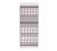 famesale Tapis de Course géométrique bohémien en Coton tissé Lavable Tapis de Sol Ethnique décoration de lit et de Salon