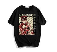 famesale Toilet Bound Hanako Kun T-Shirt Hanako Kun Anime Cosplay Costume Imprimé T-Shirts À Manches Courtes Ras du Cou Graphique T-Shirts Tops pour Femmes Hommes