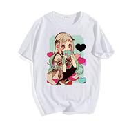 famesale Toilet Bound Hanako Kun T-Shirt Yashiro Nene T-Shirts à Manches Courtes et col Rond Harajuku Anime T-Shirt pour Femmes Hommes