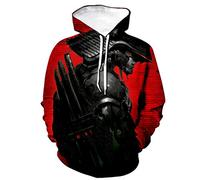 famesale Vintage Japonais samouraï Sweat Armure 3D Sweat Le dernier samouraï: Bushi dou samouraï Costume