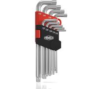 Famex 10788 Jeu de clés Torx coudées 9 pièces T10-T50 (Import Allemagne)