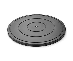 Famgee Lazy Susan Plateau tournant Robuste de 40,6 cm avec roulements à Billes en Acier pour écrans Plats, Ordinateur, TV, Haut-parleurs, bonsaï, Statue, Organisateur d'armoire