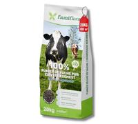 Famiflora engrais - fumier de vache séché - 20 kg - pour 400 m2 - Améliore la structure du sol pour une croissance optimale des plantes - Augmente la fertilité pour les jardins luxuriants