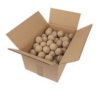 Famiflora maxi emballage - Boîte de 100 boules de graisse sans filet - 100 x 90 g - Sans filet : plus sûr pour les oiseaux et meilleur pour l'environnement car aucun plastique ne reste