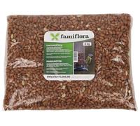 Famiflora Noix de cacahuète 2 kg - Aliment puissant pour l'hiver : aide les oiseaux à rester énergiques pendant les jours froids - Facile à utiliser dans les mangeoires à cacahuètes : nourrissez plus