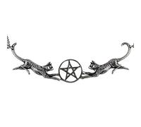 Familiar's Pentacle - Sorcières Familles - Collier Pendentif Chat pour Protection