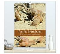 Familie Präriehund (hochwertiger Premium Wandkalender 2026 DIN A2 hoch), Kunstdruck in Hochglanz: Zu Gast bei den possierlichen Erdhörnchen