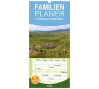 Familienplaner 2026 - Armenien entdecken mit 5 Spalten (Wandkalender, 21 x 45 cm) CALVENDO: Armenien, das erste christliche Land der Welt, hat viel zu bieten.