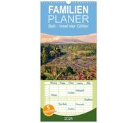Familienplaner 2026 - Bali - Insel der Götter mit 5 Spalten (Wandkalender, 21 x 45 cm) CALVENDO: Inselparadies im Indischen Ozean