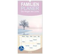 Familienplaner 2026 - Die Wogen des Lichts mit 5 Spalten (Wandkalender, 21 x 45 cm) CALVENDO: Dieser Kalender lädt Sie ein, in die beruhigende ... Sand und Himmel in ihrer reinsten Form ein.