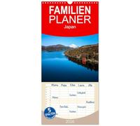 Familienplaner 2026 - Japan - zwischen Tradition und Moderne mit 5 Spalten (Wandkalender, 21 x 45 cm) CALVENDO: Exklusiver Japan-Foto-Monatskalender