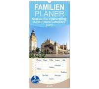 Familienplaner 2026 - Krakau. Ein Spaziergang durch Polens kulturelles Herz mit 5 Spalten (Wandkalender, 21 x 45 cm) CALVENDO: Die stimmungsvollen ... viel Gespür für Licht und Perspektive ein.