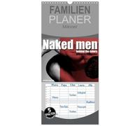 Familienplaner 2026 - Naked men behind the colors - Ästhetische Aktfotografien mit 5 Spalten (Wandkalender, 21 x 45 cm) CALVENDO: Männliche Körper in ... dargestellt in ästhetischer Aktfotografie.