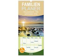 Familienplaner 2026 - Neuseeland - Die schönsten Orte am anderen Ende der Welt mit 5 Spalten (Wandkalender, 21 x 45 cm) CALVENDO: Einzigartige Landschaftspanoramen aus Neuseeland