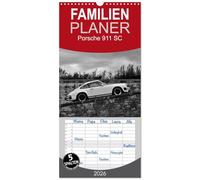 Familienplaner 2026 - Porsche 911 SC mit 5 Spalten (Wandkalender, 21 x 45 cm) CALVENDO: Der Porsche - Klassiker