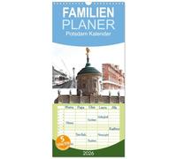 Familienplaner 2026 - Potsdam Kalender mit 5 Spalten (Wandkalender, 21 x 45 cm) CALVENDO: Potsdam, Weltkulturerbe, Metropolregion mit Zukunft in Digi-Art.