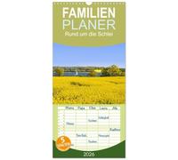 Familienplaner 2026 - Rund um die Schlei mit 5 Spalten (Wandkalender, 21 x 45 cm) CALVENDO: Eindrucksvolle Bilder der Schlei von Schleswig über Kappeln bis nach Schleimünde