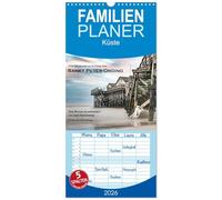 Familienplaner 2026 - Sankt Peter-Ording: Die raue Schönheit an der Nordsee mit 5 Spalten (Wandkalender, 21 x 45 cm) CALVENDO: Mein Blikck auf ... zwischen Wattenmeer und Pfahlbauten.