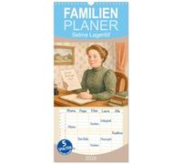 Familienplaner 2026 - Selma Lagerlöf mit 5 Spalten (Wandkalender, 21 x 45 cm) CALVENDO: Ein Jahr mit Schwedens großer Erzählerin