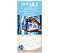 Familienplaner 2026 - Sternzeichen im Einklang - Aszendent im Jahreshoroskop mit 5 Spalten (Wandkalender, 21 x 45 cm) CALVENDO: Erleben Sie mit diesem ... spirituelle Paare und Esoterik-Interessierte.