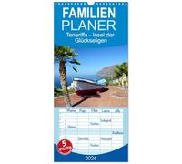 Familienplaner 2026 - Teneriffa - Insel der Glückseligen mit 5 Spalten (Wandkalender, 21 x 45 cm) CALVENDO: Traumhafte Bilder einer faszinierenden Insel