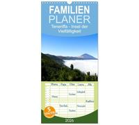 Familienplaner 2026 - Teneriffa - Insel der Vielfältigkeit mit 5 Spalten (Wandkalender, 21 x 45 cm) CALVENDO: Monatskalender, Querformat