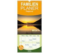 Familienplaner 2026 - Ultental - Ein Jahr in Bildern mit 5 Spalten (Wandkalender, 21 x 45 cm) CALVENDO: Momentaufnahmen aus einer unberührten Natur in den Alpen Südtirols