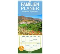 Familienplaner 2027 - Orte der Pyrenäen mit 5 Spalten (Wandkalender, 21 x 45 cm) CALVENDO: Städte, Dörfer und Geschichte