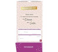 Familienplaner 2027: Unsere Familie ist genau die richtige Mischung aus Chaos und Liebe: Der perfekte "Family Organizer" mit 5 Spalten und Zetteltasche