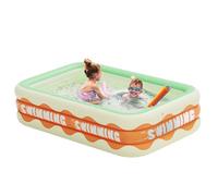 Familienpool, Kinderpool, Verschleißfester, verdickter oberirdischer - Komfortabler Outdoor- in voller Größe für Die Sommerwasserparty im Garten und Hin