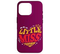 Famille Adoption Foster Care Citation drôle Little Miss Adopted Coque pour iPhone 16 Pro