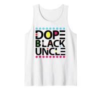 Famille Afro-américaine Dope Black Uncle Cool Débardeur