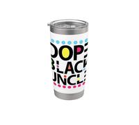 Famille afro-américaine Dope Black Uncle Cool Gobelet isotherme en acier inoxydable double paroi