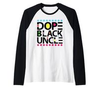Famille Afro-américaine Dope Black Uncle Cool Manche Raglan