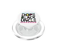 Famille Afro-américaine Dope Black Uncle Cool PopSockets PopGrip pour MagSafe