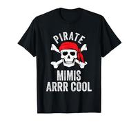 Famille Amusante Mimi Pirate Mimis ARRR Cool Matching T-Shirt