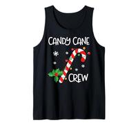 Famille Assortie à Noël de Candy Cane Crew Débardeur